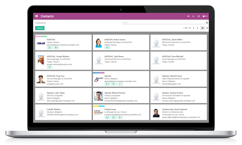 Successfully Manage Contacts With Odoo