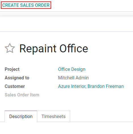 Sales Order from a task in Odoo Helpdesk