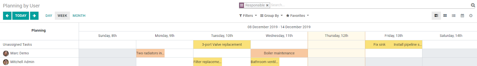 Manage your Employees’ Schedules and Time Off — Odoo 13.0 documentation