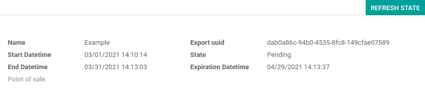 Exportación DSFinV-K pendiente en Odoo