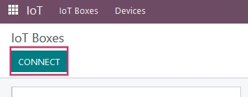 Connecter une IoT Box à la base de données Odoo.