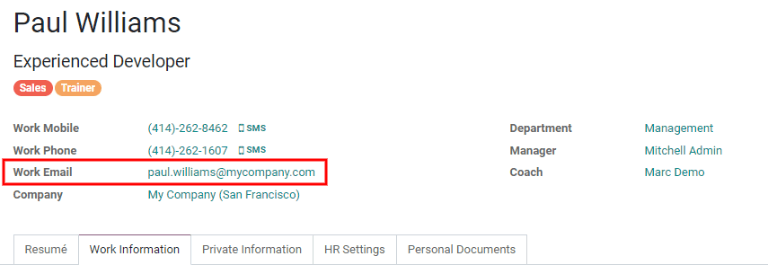 Create the domain alias by clicking the link.