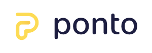 Logo van het merk Ponto