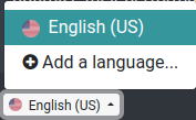 Add a language to your website.