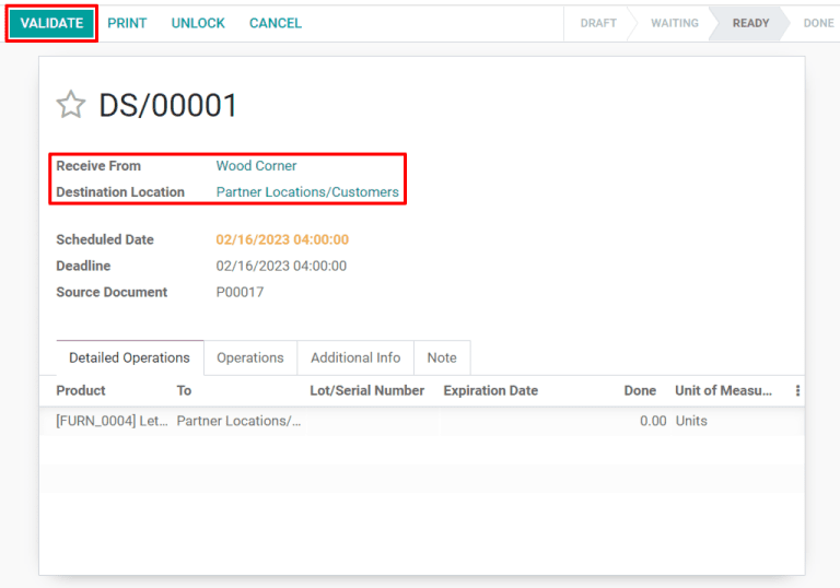 Validați chitanța dropship după livrare.