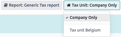 VAT unit tax report