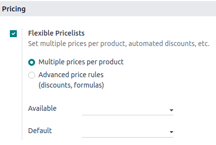 activate the bill printing and bill splitting features in the POS settings