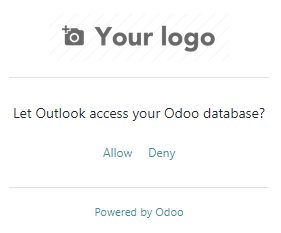 Tillåter Outlook Plugin att ansluta till en databas