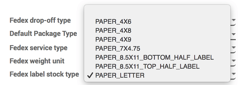 Change shipping label size — Odoo 19.0 documentation