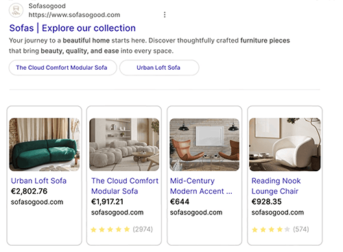 snippets in search engine results