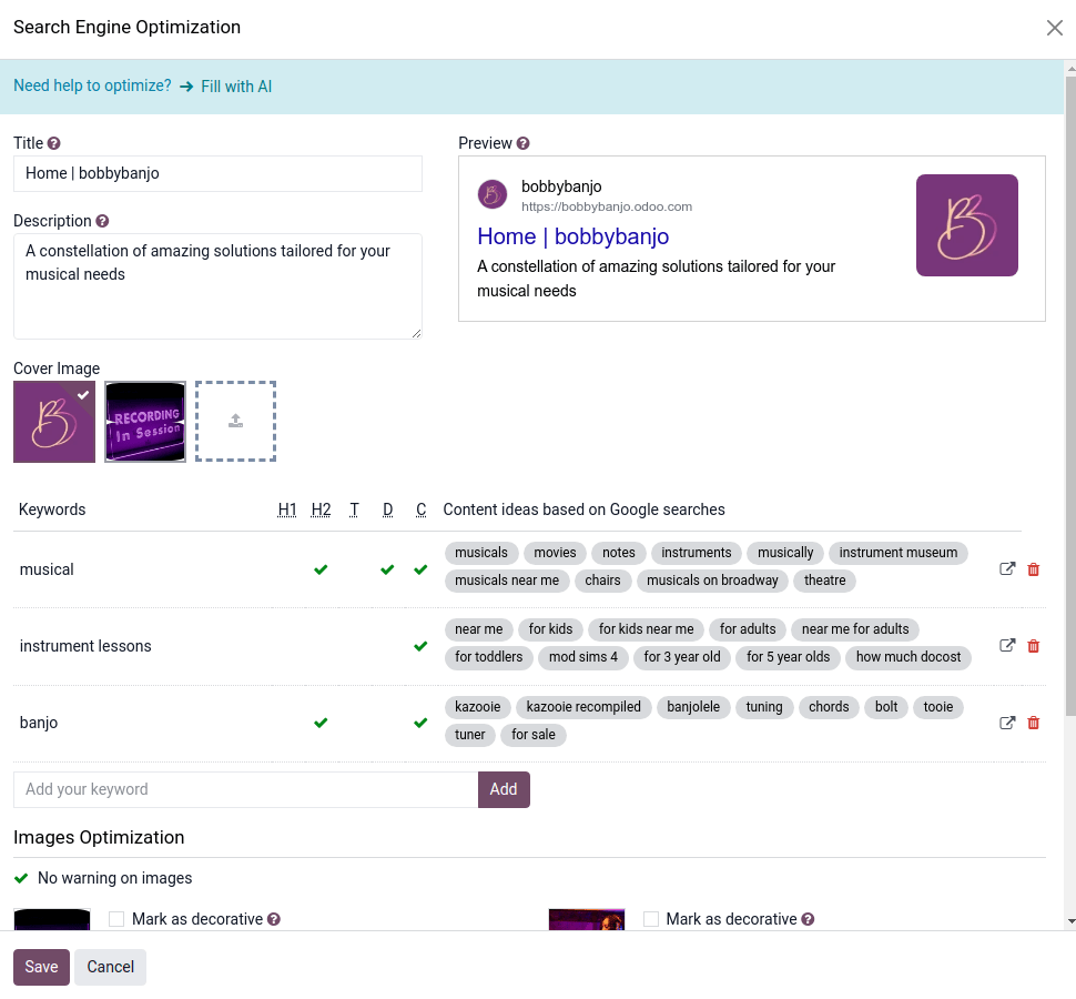 Search Engine Optimization