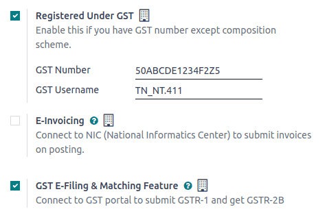 Please enter your GST portal Username as Username