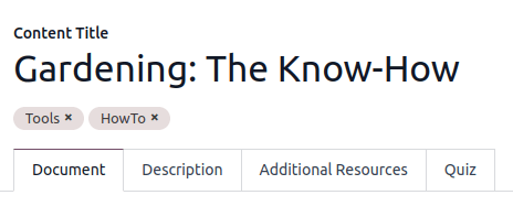 Créez votre contenu.