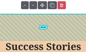 Extend margins on building block