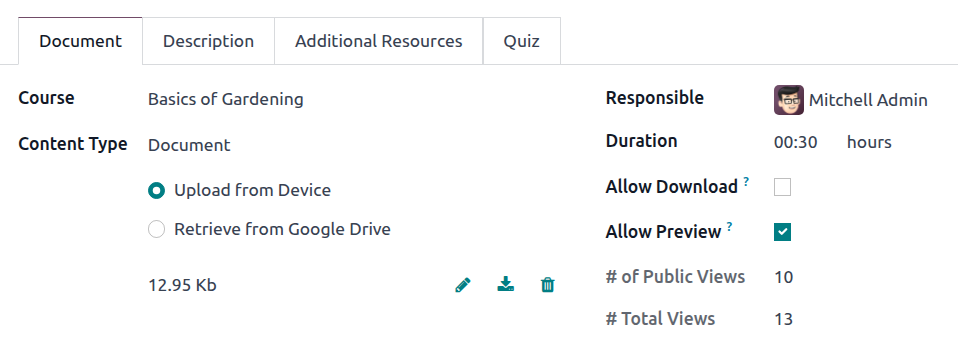 Provide information about the content.