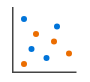 Scatter chart icon