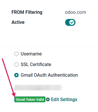 Uitgaande e-mailservers configureren in Odoo.