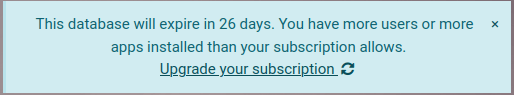 Te veel gebruikers op een databasefoutmelding.