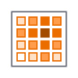 Calendar chart icon