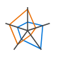 Radar chart icon
