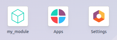 The new module on the database dashboard