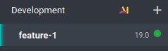 Example of a development branch
