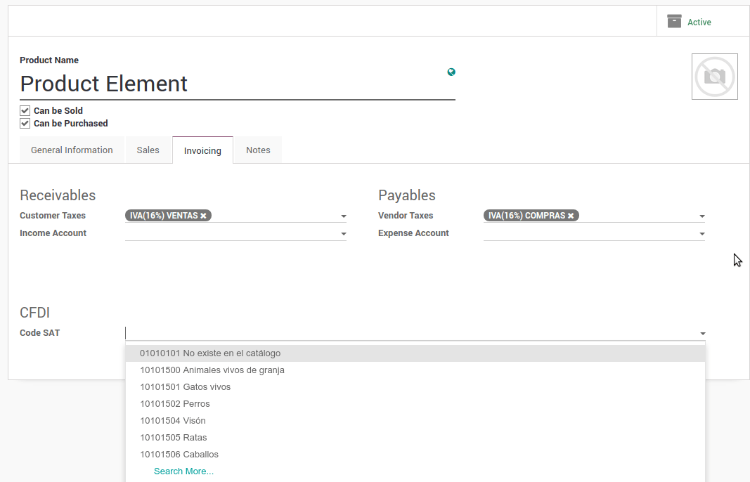 Mexico Sat Chart Of Accounts