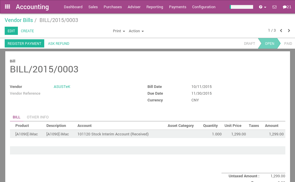 How To Manage A Bank In A Foreign Currency Odoo 12 0 Documentation - 