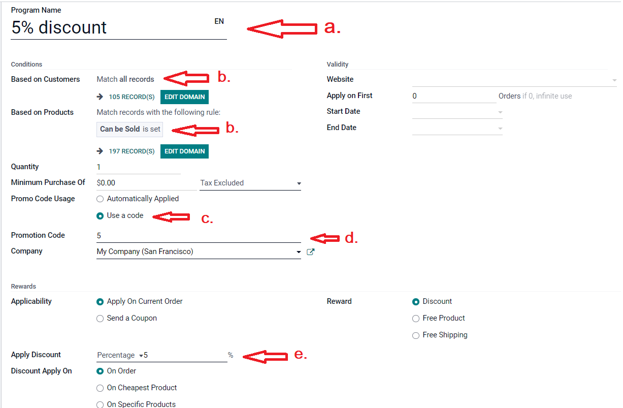 How to apply a discount on a whole quotation/sale order? | Odoo