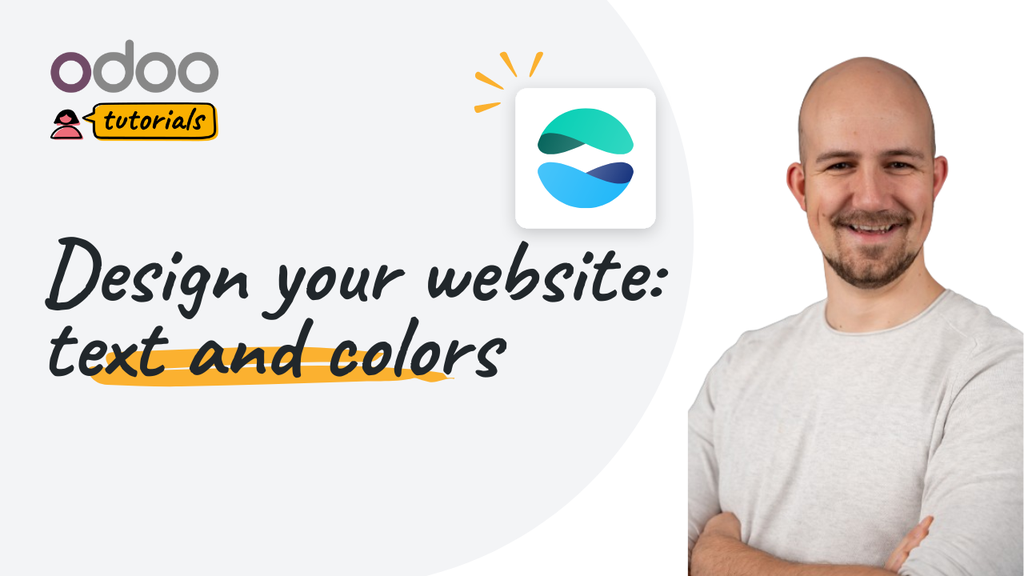 Design your website: text and colors | Odoo